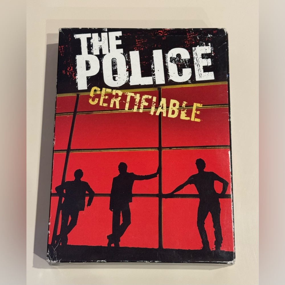 The Police - Certifiable - Live in Buenos Aires 2 DVD set + 2 CDs